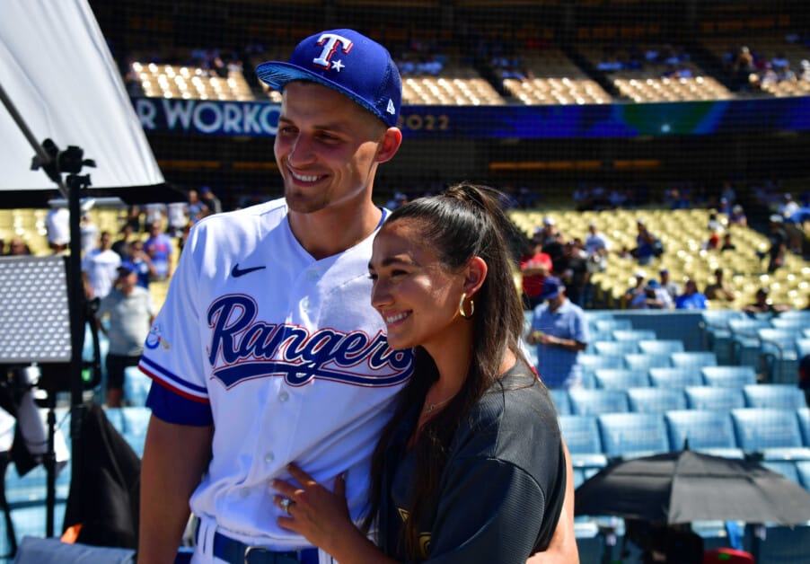 Corey Seager, Madisyn Seager, 2022 MLB All-Star Game