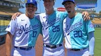 Diego Cartaya, Bobby Miller, Miguel Vargas, 2022 MLB All-Star Futures Game
