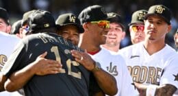 Dusty Baker, Manny Machado, Juan Soto, Dave Roberts, 2022 MLB All-Star Game