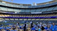 Fans, tables, 2022 Dodgers All-Access