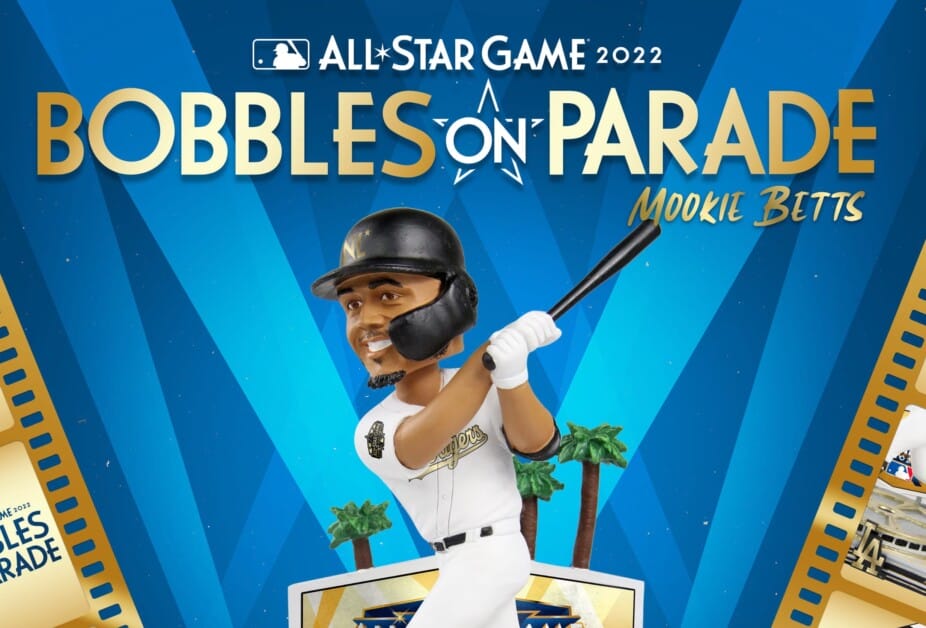 FOCO Selling Mookie Betts Bobbleheads For 2022 Gold Glove & Silver Slugger  Awards