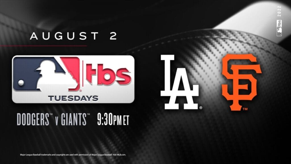 Dodgers, Giants, MLB on TBS