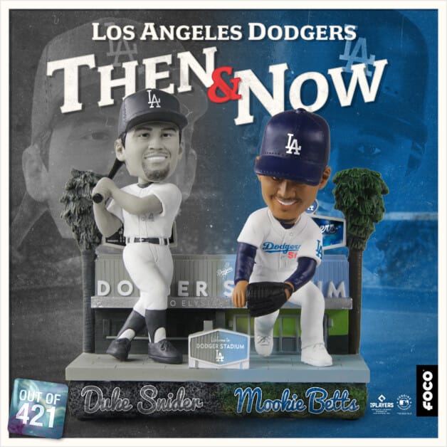 Mookie Betts Los Angeles Dodgers World Series Champions Bobblehead Custom