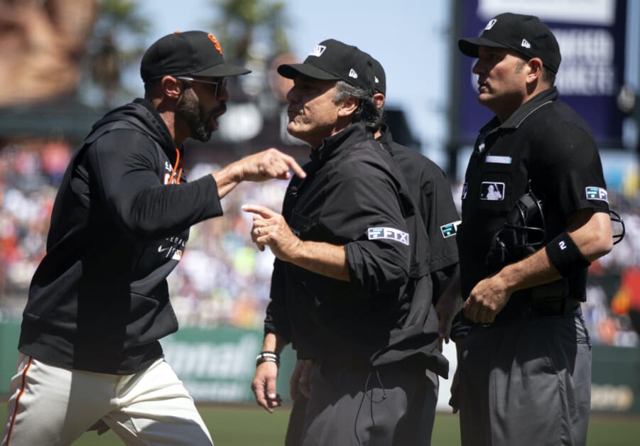 It was so weird': Gabe Kapler drops truth bomb on Dodgers absurd  baserunning blunder in 11-inning win