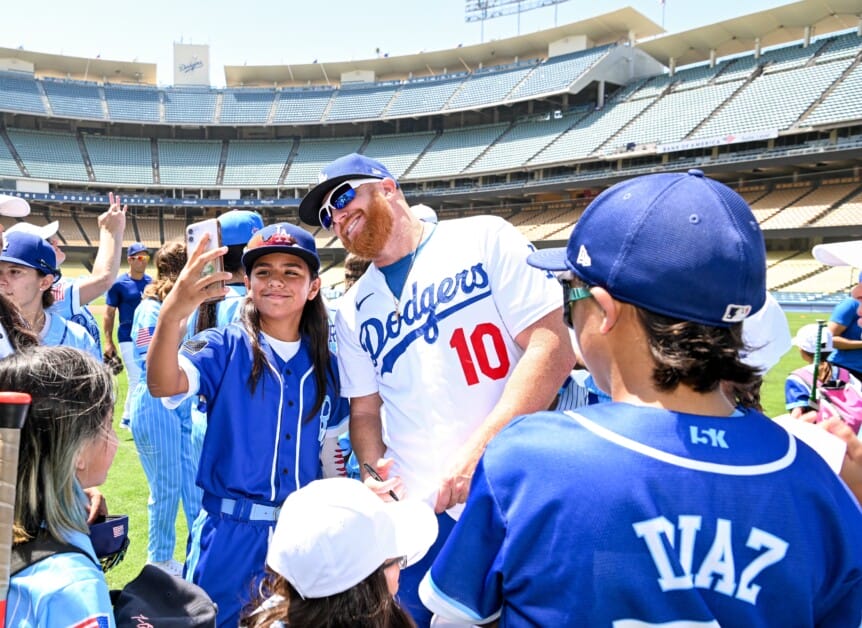 Justin Turner, 2022 Dodgers Love L.A. Community Tour