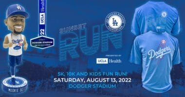 Mookie Betts bobblehead, Los Angeles Dodgers Foundation Sunset Run