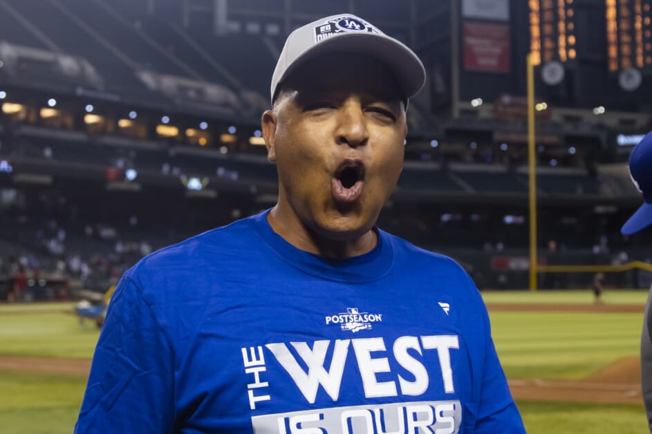 Dave Roberts, Dodgers win, 2022 NL West