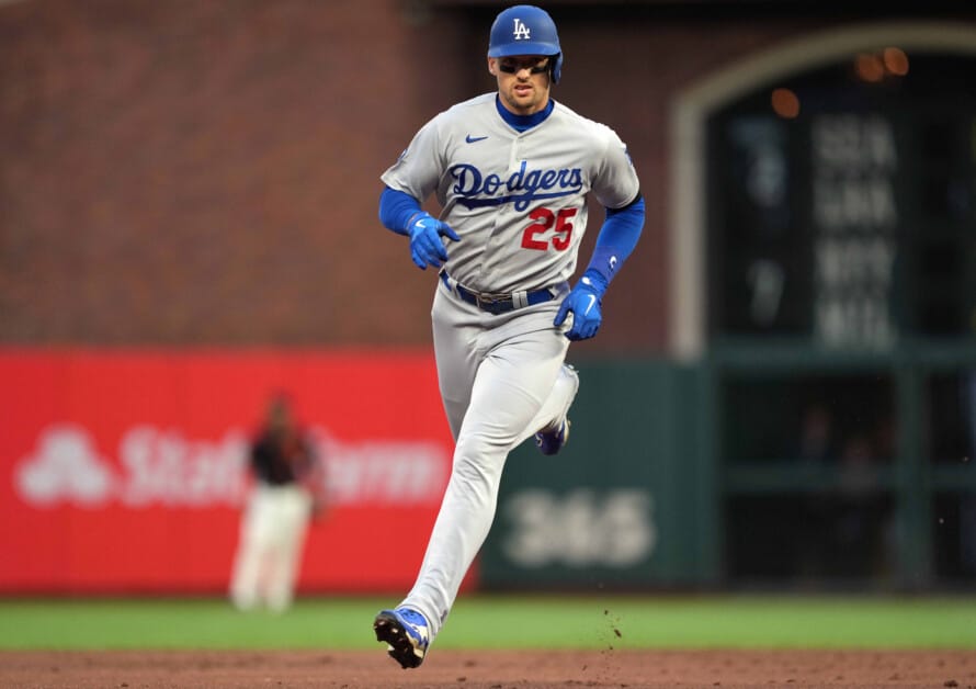 Dodgers OF Trayce Thompson's 'long journey' continues with 1,263 feet worth  of home runs