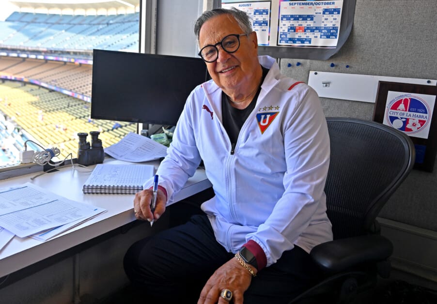 Jaime Jarrin of the Dodgers Inspired Generations of Spanish