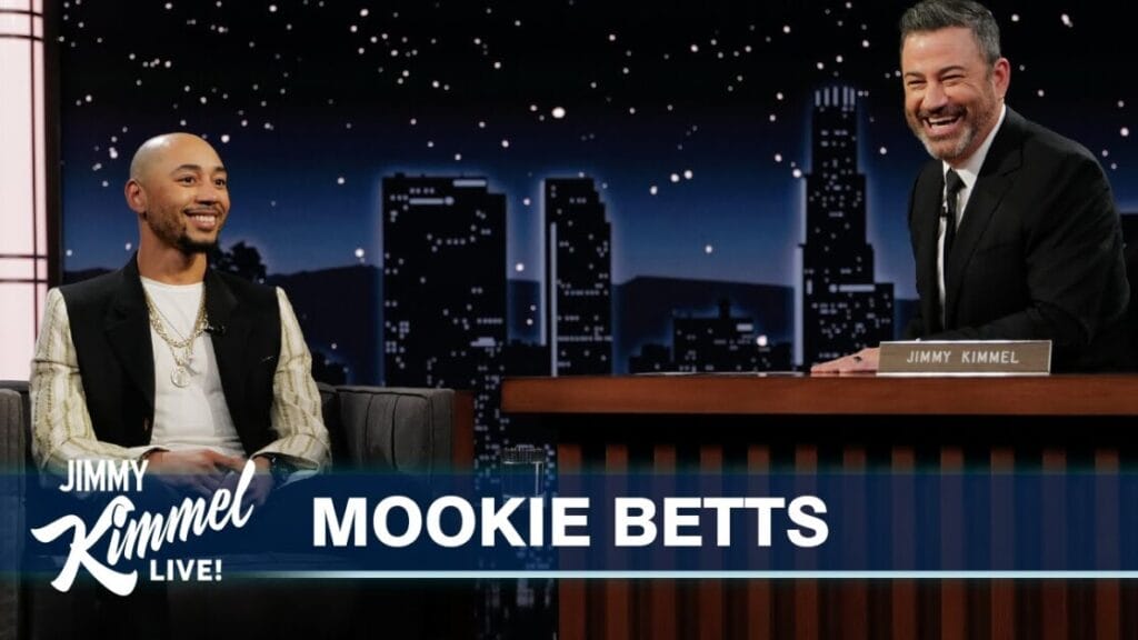 Mookie Betts, Jimmy Kimmel Live