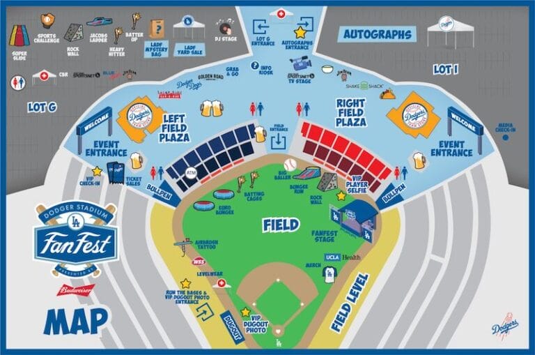 Map, Ultimate Guide & How To Watch 2023 Dodgers FanFest At Dodger Stadium