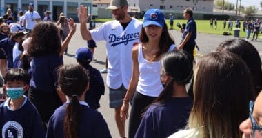 Chris Taylor, Mary Taylor, Los Angeles Dodgers Foundation