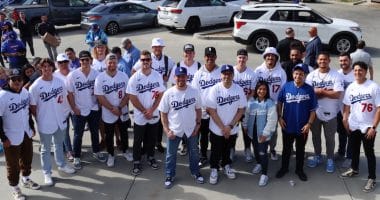 2023 Dodgers Love L.A. Community Tour: Tony Gonsolin, Alex Vesia & Evan  Phillips Distribute Shoes At WSS 