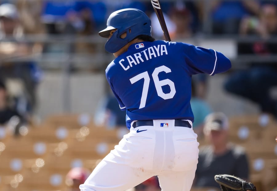 Diego Cartaya, future promise of the Dodgers - Líder en deportes