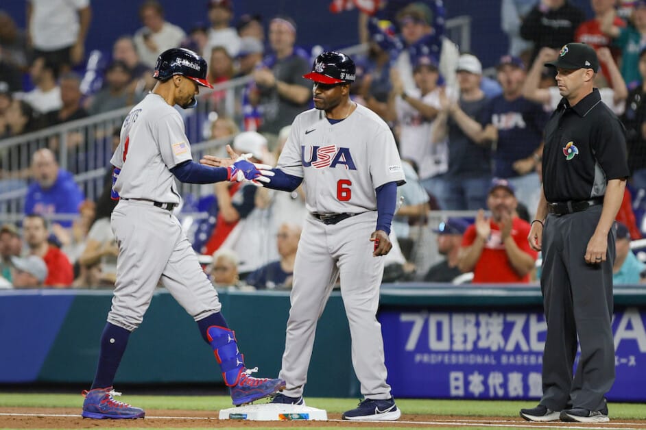 WBC News: Dodgers Mookie Betts Leading Off For Team USA in