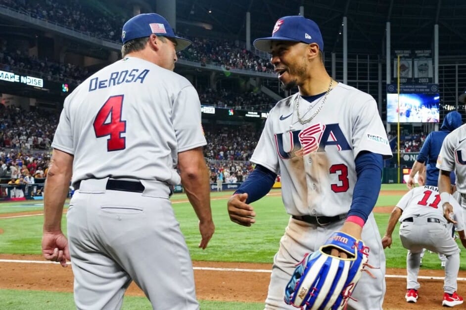 Team USA Manager Mark DeRosa Appreciated Message From Mookie Betts