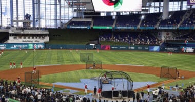 loanDepot Park view, 2023 World Baseball Classic