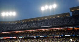 Chris Taylor, Dodger Stadium lights