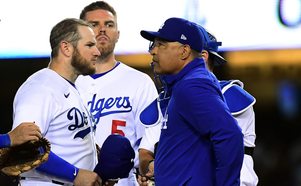 FOX Sports: MLB on X: I'm glad I'm not playing third base poor Max  [Muncy] look how far Max is back. 😂 A mic'd up Freddie Freeman talks  about @Yankees slugger Aaron