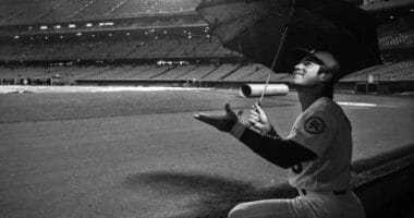 Steve Garvey, Dodger Stadium rain delay