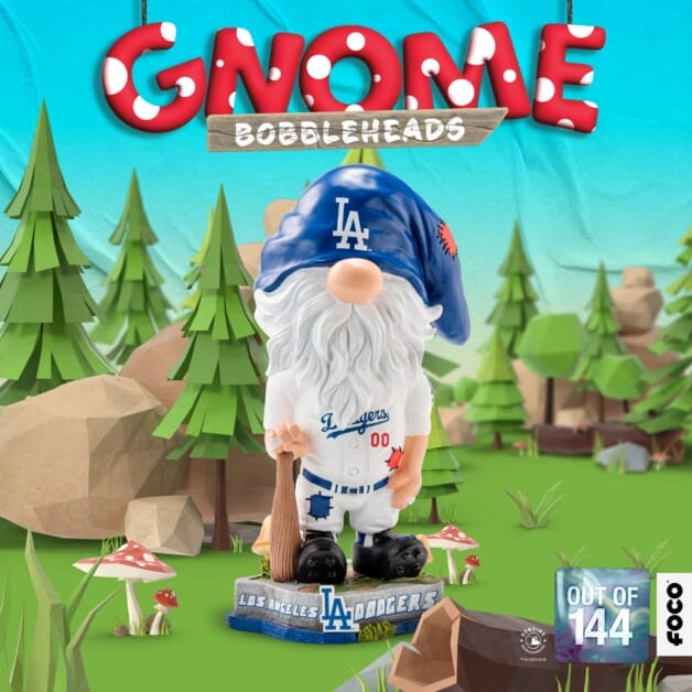 Dodgers Gnome bobblehead, FOCO