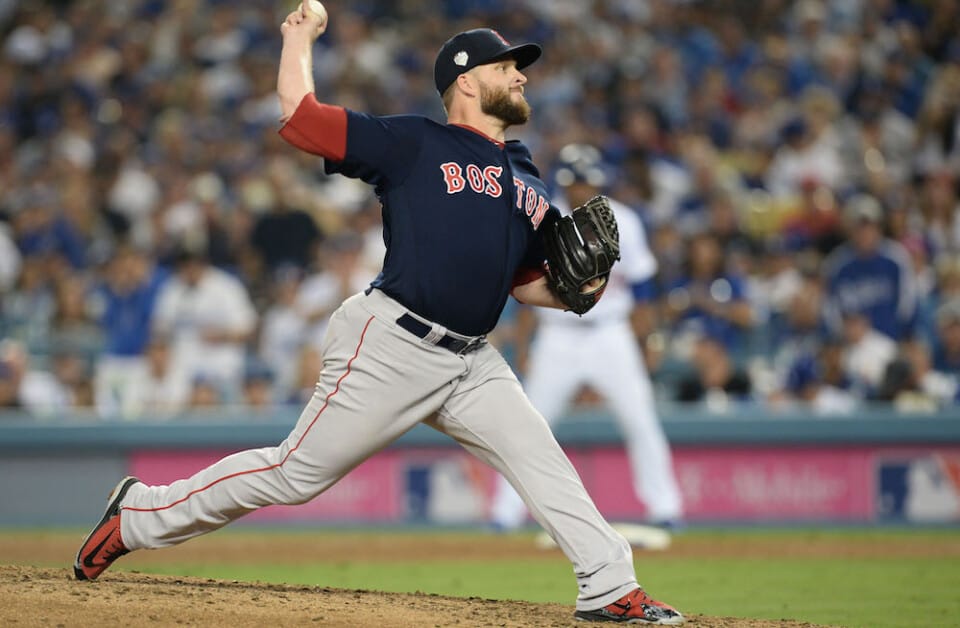 Ryan Brasier agrees with Dodgers, 02/06/2024