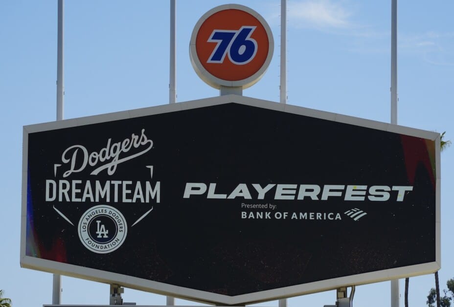 Dodgers Dreamteam PlayerFest Logo