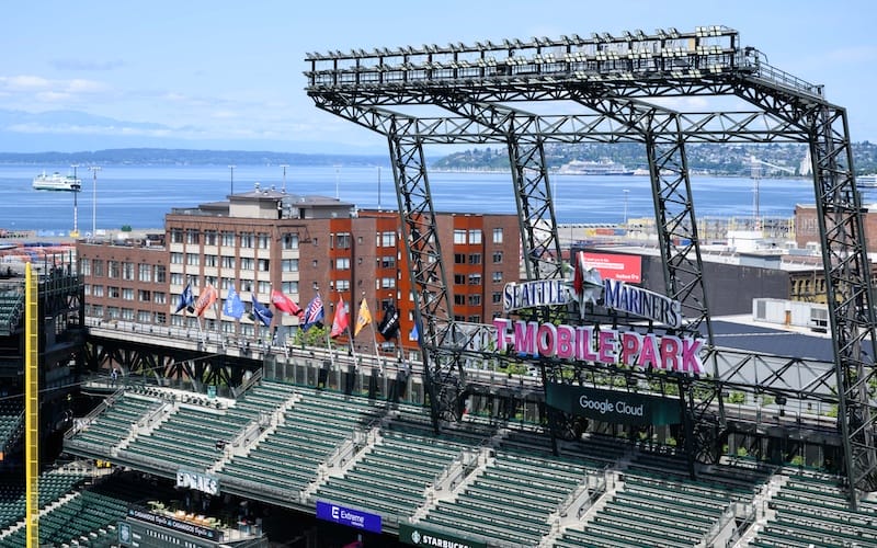T-Mobile Park view, 2023 MLB All-Star Game