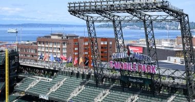 T-Mobile Park view, 2023 MLB All-Star Game