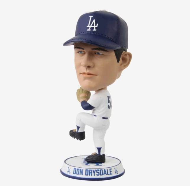 FOCO Selling Dodgers Bobbleheads Of Joe Kelly, James Outman & Don Drysdale