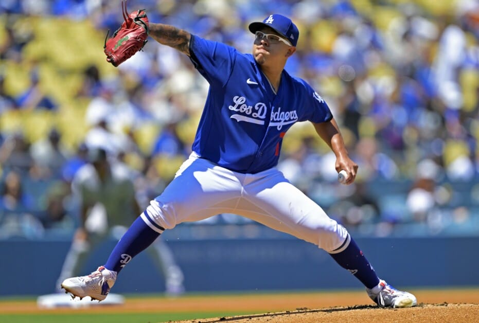 Julio Urías strikes out 12 and delivers Dodgers to their eighth consecutive  win