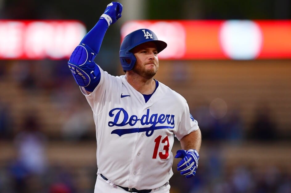 Max Muncy, freight train celebration