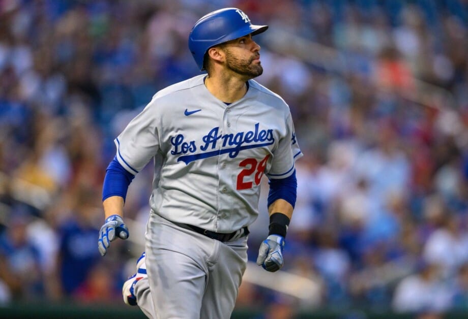 Dodgers News: J.D. Martinez Named National League Player Of The Week For  September 18-24 