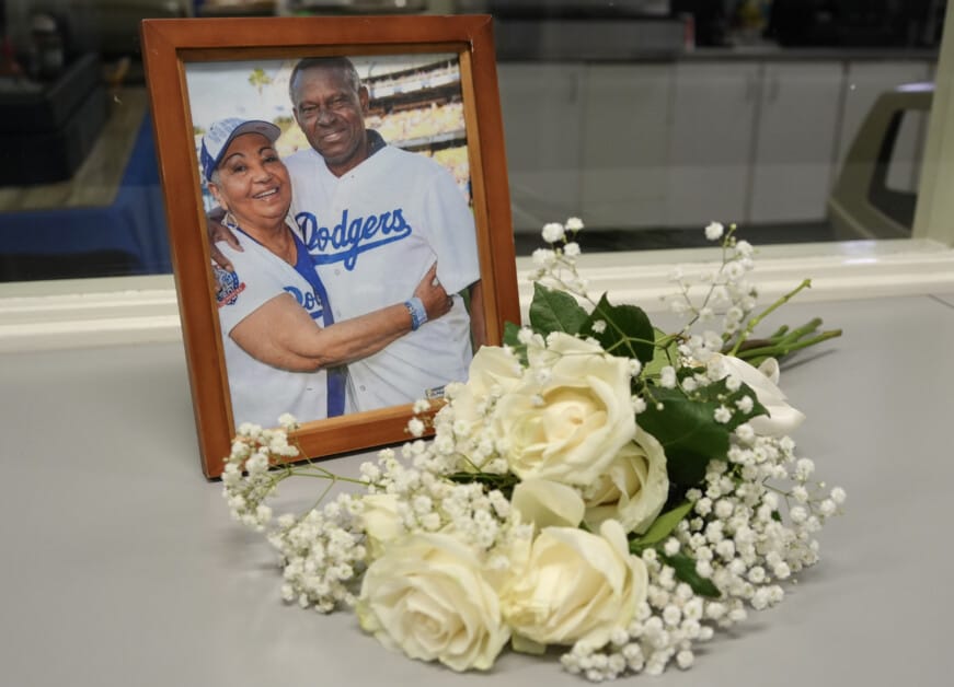 Los Angeles Dodgers on X: Congratulations to Manny Mota and wife Margarita  who are celebrating their 50th wedding anniversary today!   / X