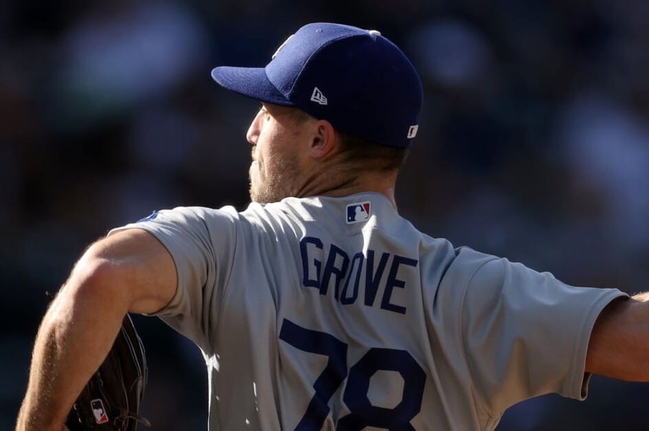 Michael Grove Getting ‘Every Opportunity’ To Make Dodgers Postseason Roster