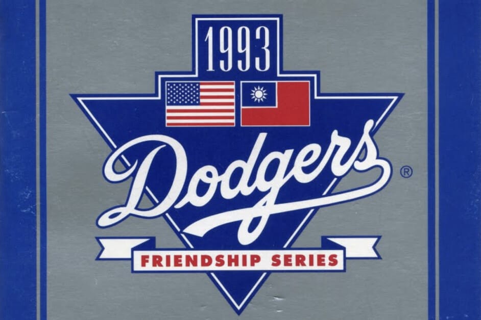 Los Angeles Dodgers Friendship Series, Taiwan tour