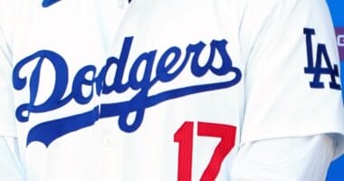 Shohei Ohtani, Dodgers Jersey front