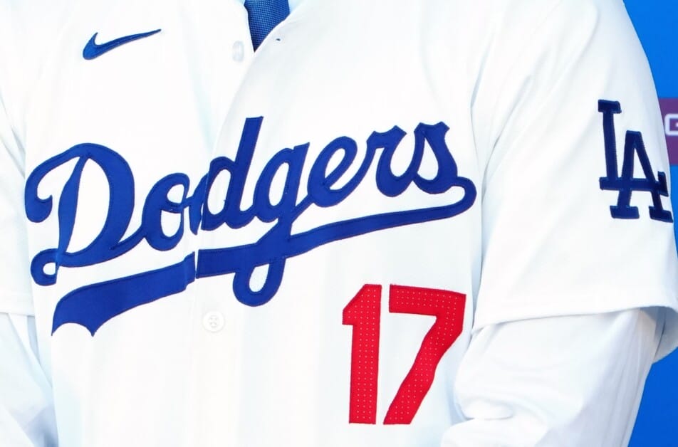 Shohei Ohtani Dodgers Jersey front