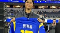 Shohei Ohtani, Los Angeles Rams, SoFi Stadium, Rams Jersey
