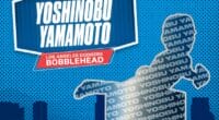 Yoshinobu Yamamoto bobblehead, FOCO