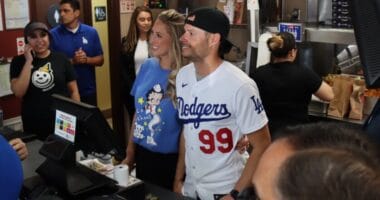 Ashley Kelly, Joe Kelly, Jack in the Box, 2024 Dodgers Love L.A. Community Tour
