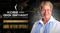 Ann Meyers Drysdale, Kobe and Gigi Bryant WNBA Advocacy Award