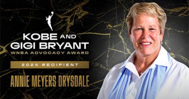 Ann Meyers Drysdale, Kobe and Gigi Bryant WNBA Advocacy Award