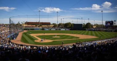 Camelback Ranch view, 2024 Spring Training