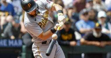 Chris Owings, MLB: Pittsburgh Pirates at Seattle Mariners