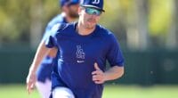 Hunter Feduccia, Chris Taylor, Dodgers workout, 2024 Spring Training