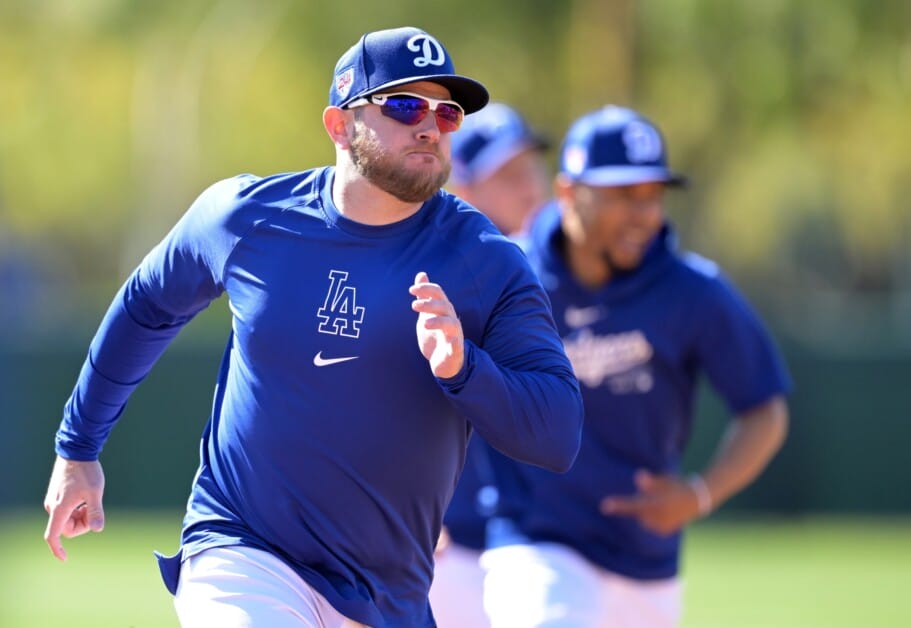 Max Muncy, Mookie Betts, Dodgers workout, 2024 Spring Training