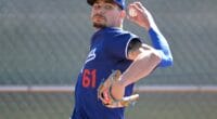 Ricky Vanasco, Dodgers workout, 2024 Spring Training