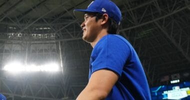 Shohei Ohtani, Dodgers workout, Seoul Series