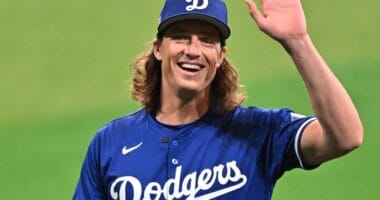 Tyler Glasnow, Dodgers workout, Seoul Series